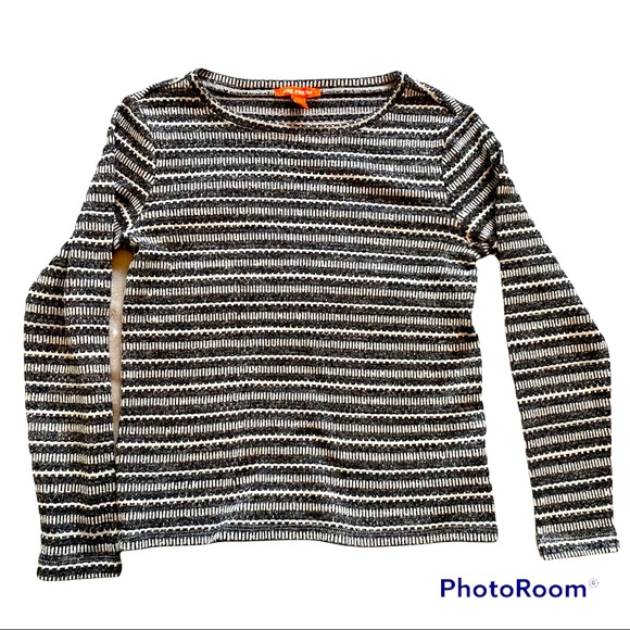 Long sleeve top with amazing colour pattern size xs Joe Fresh - Picture 1 of 5